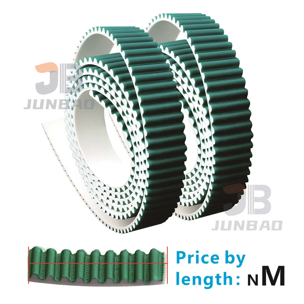 Cinghia, Cinghia Dentata, Cinghia Di Distribuzione Aperta HTD 8M Cinghia Di Distribuzione Aperta PU Nero Larghezza 20/25/30/40/50mm Poliuretano Acciaio Arco Dente 8M-30mm HTD8M Puleggia Sincrona Cingh - Foto 11