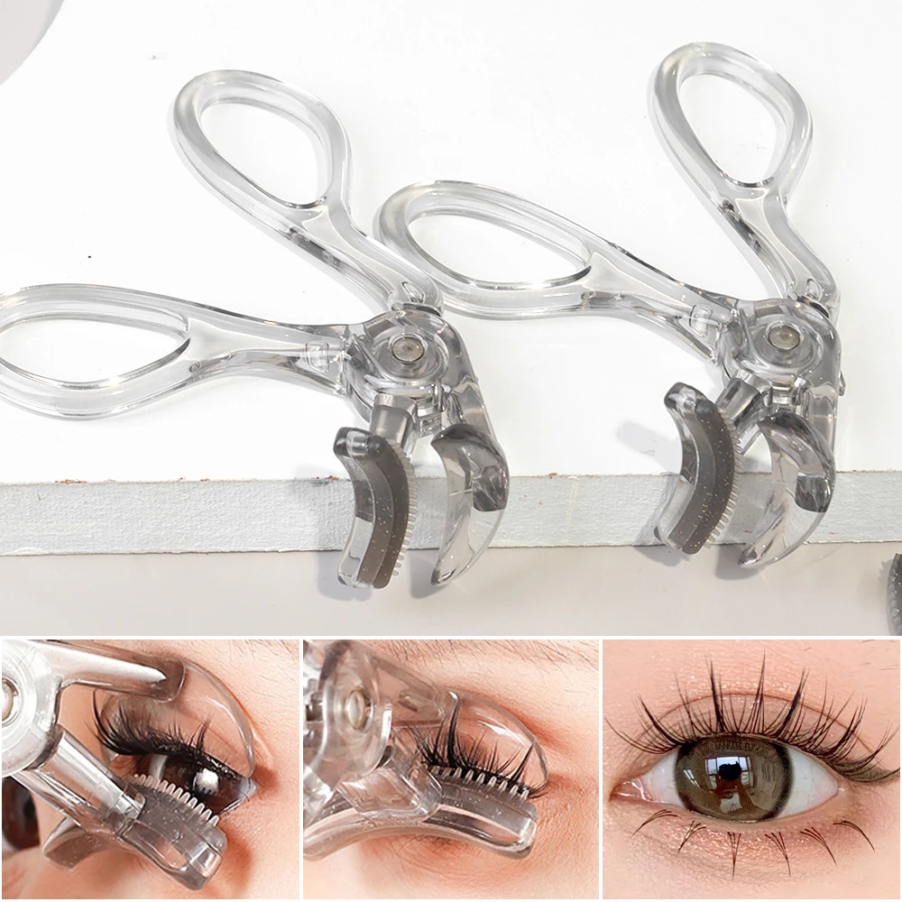 Portable One-Clip Curling Comb Tooth Lashes Wide-Angle or Partial Eyelash Curler Sunflower Eyelash Curler Cosmetic Eyes Beauty