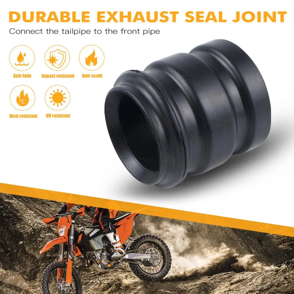 NICECNC 29/31 mm Endrohr-Gummidichtung, Silikonhülse für Beta RR 300 250 2T 2013–2023 2022 2021 2020 2019 KTM 50205057000 – Detail 5