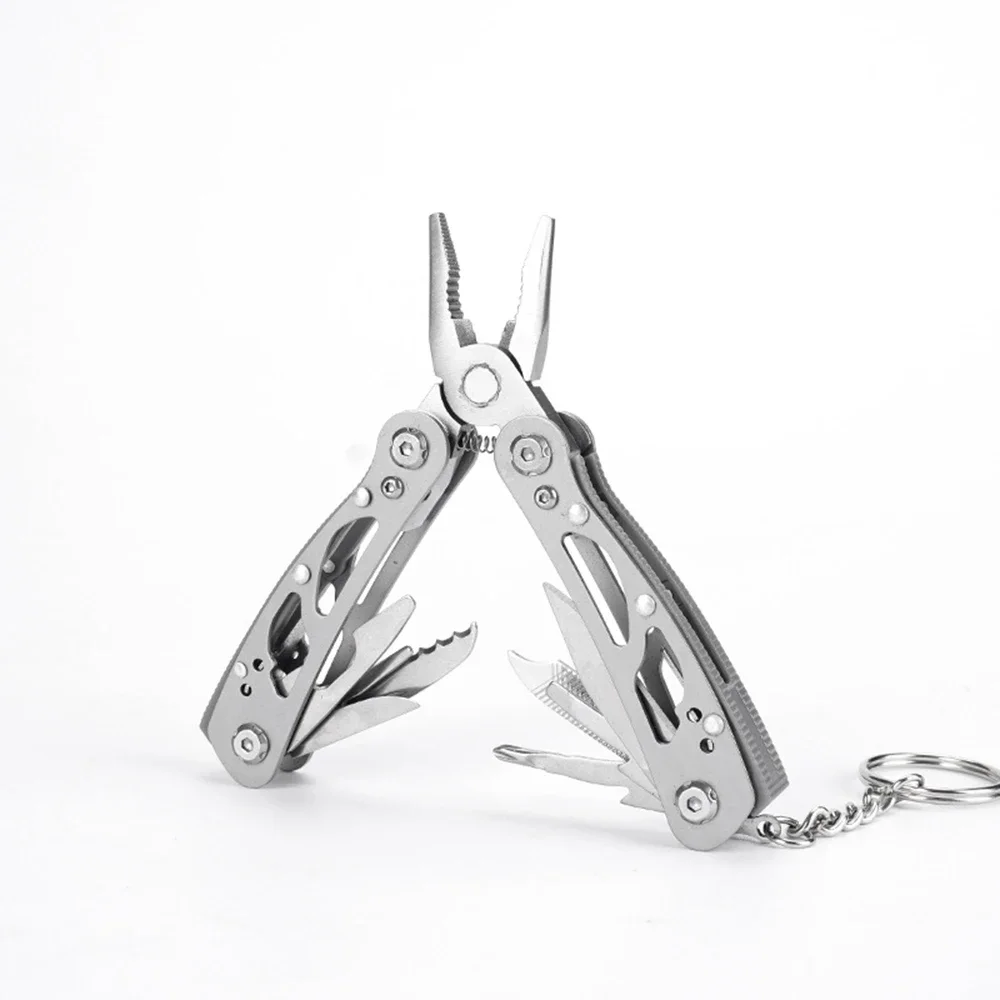 Multifunction Folding Pliers Pocket Knife Outdoor Camping Survival Hunting Foldable Multi Tool Scissors Saw Screwdriver Clip Set
