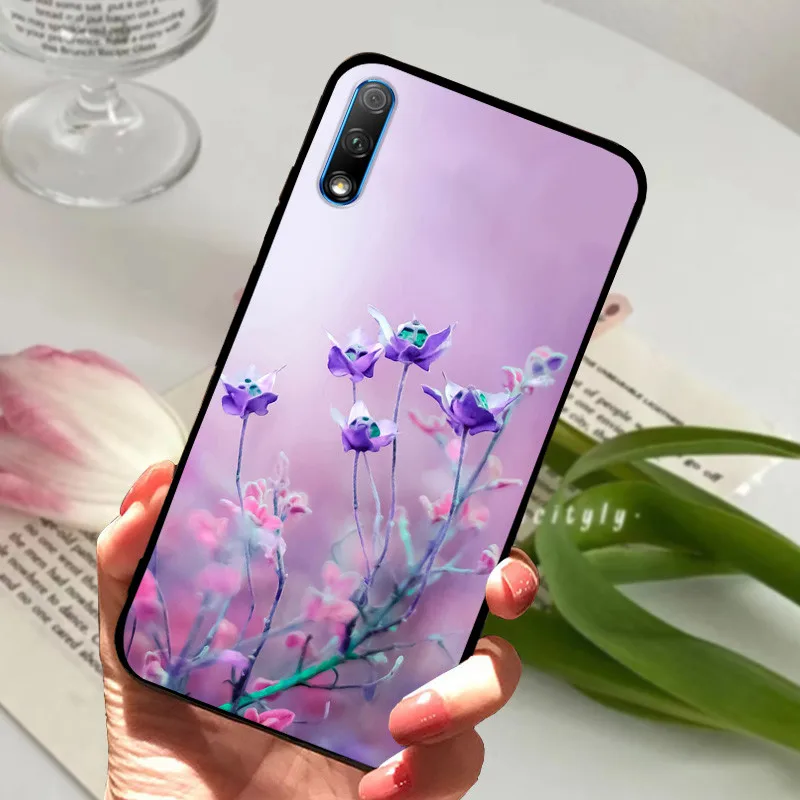 Premium Silicone Back Cover for Honor 9X Pro - Soft TPU Protective Phone Case Coque s