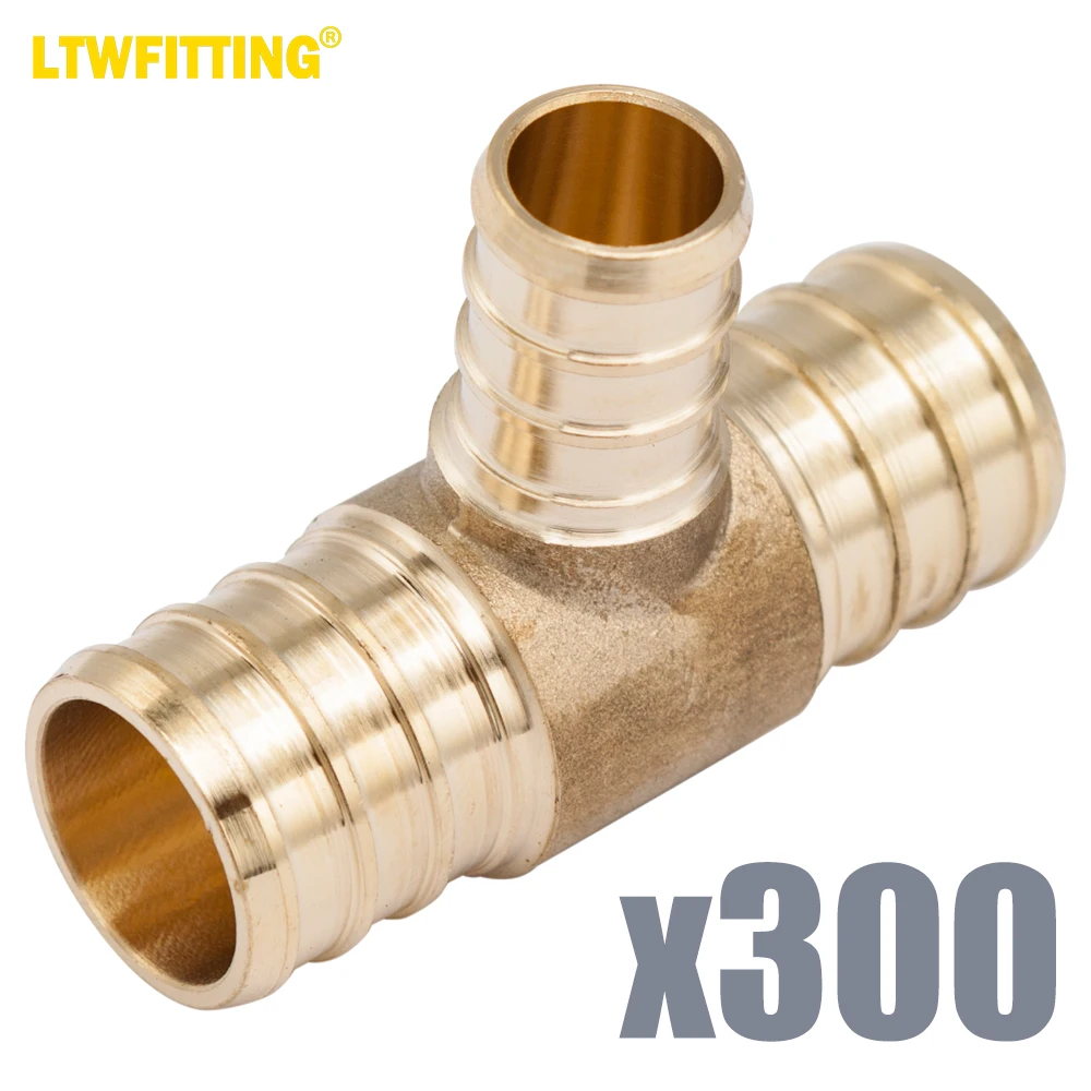 

Латунный обжимной фитинг LTWFITTING LF PEX, 3/4 дюйма x 3/4 дюйма x 1/2 дюйма (приблизительно 300)