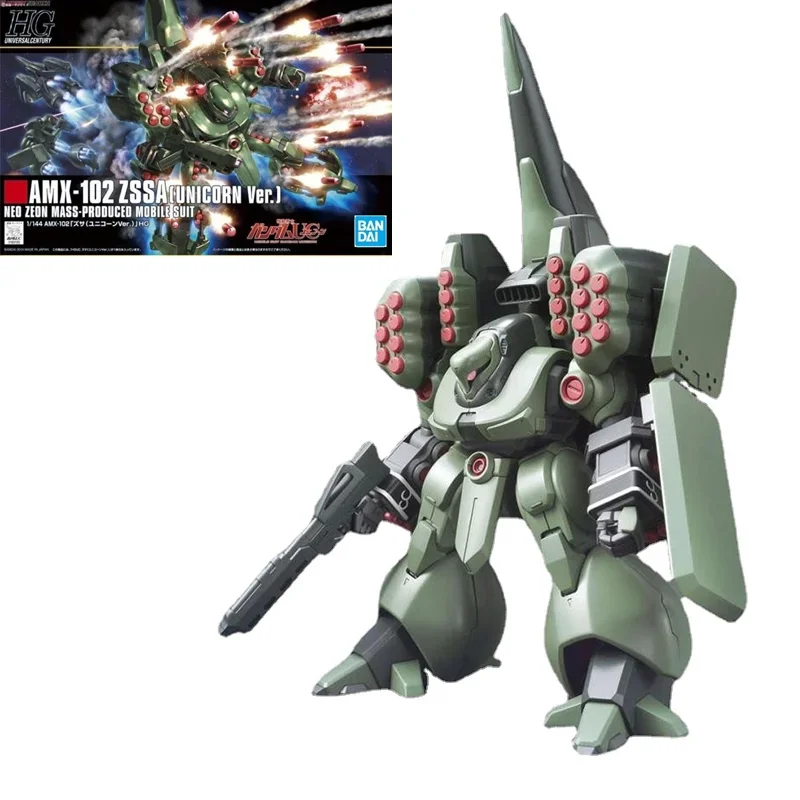 BANDAI - HGUC 1/144 AMX-102 ズサ(ユニコーンVer.) 機動戦士ガンダムUC プラモデル(0190135) バンダイ Amazon | HGUC 1/144 AMX-102 ズサ (ユニコーンVer.) (機動戦士