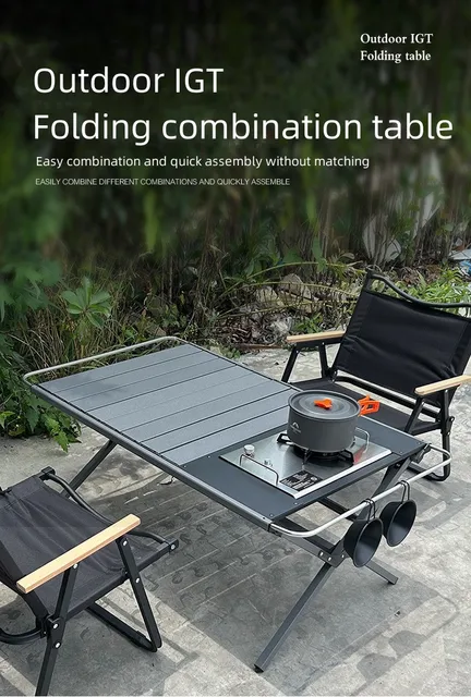 GCI Outdoor Cook Station GCI OUTDOOR Slim-Fold Table Portable