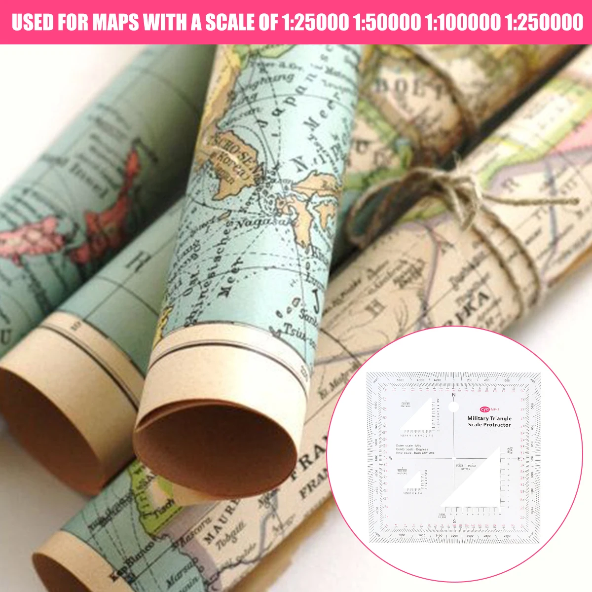 Coordinate Scale 1:25000 1:50000 1:100000 1:250000 Scale Map Reading and Land Navigation Topographical Map for Military