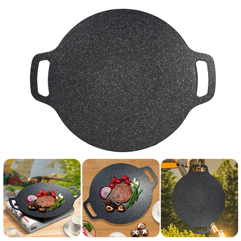 Round Grill Pan Barbecue