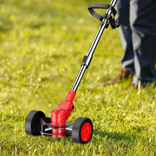 Húros Trimmer Kerekek Levehető Elektromos Fű Mellékletek Kis Háztartási Gyomnövényes Kiegészítők Kiegészítő Edger -Támogatáshoz - Image 4