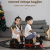 Child Electric Train Kids Riding Toy Ailway Classical  Model Can Carry Train Rail Car Children's Baby Walker Stroller Toys Gifts 3