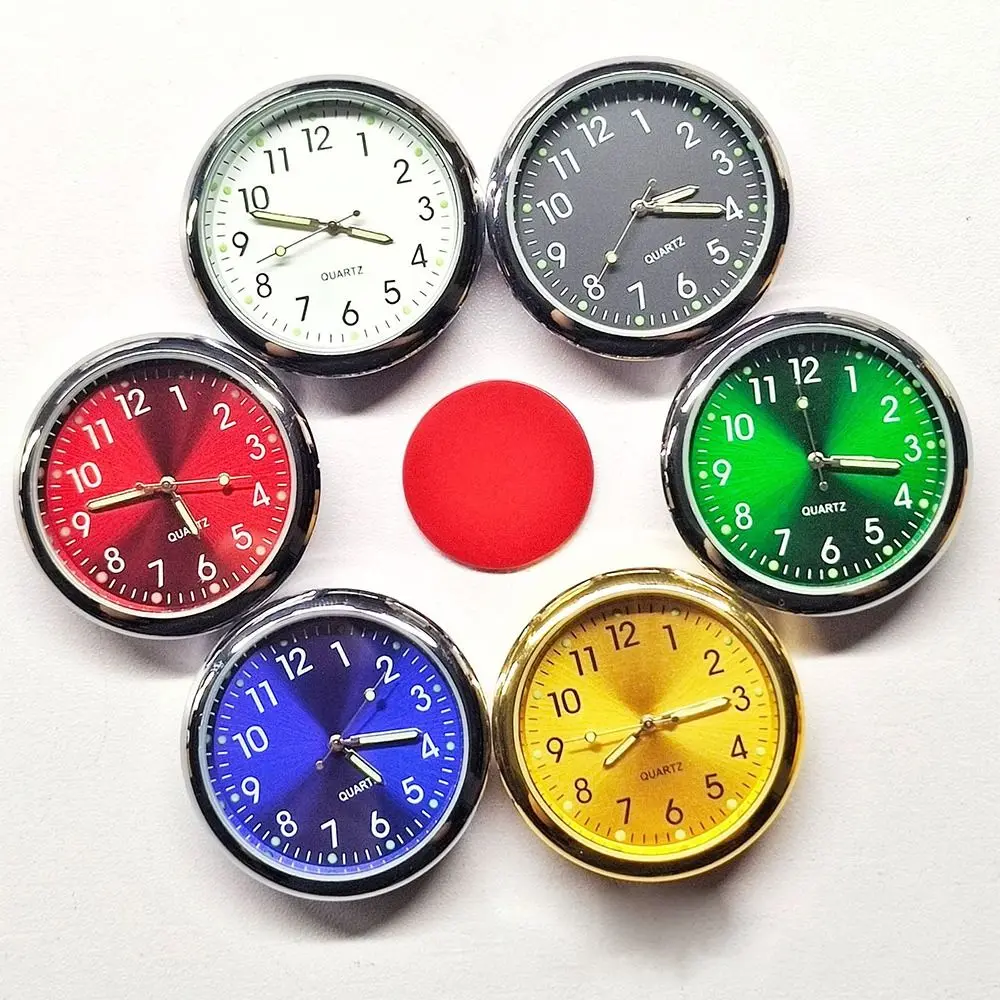 Car Clock Watch Quartz Electronic Waterproof Bicycle Motorcycle Auto Dashboard