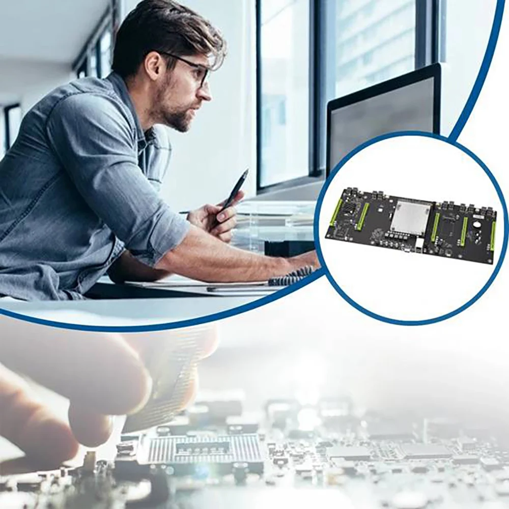 ETH79-X5B BTC ̴   E5 2620 CPU + 128G SSD + HD  ÷ +  ڵ LGA2011 DDR3 RAM 5 PCIE16X 80mm