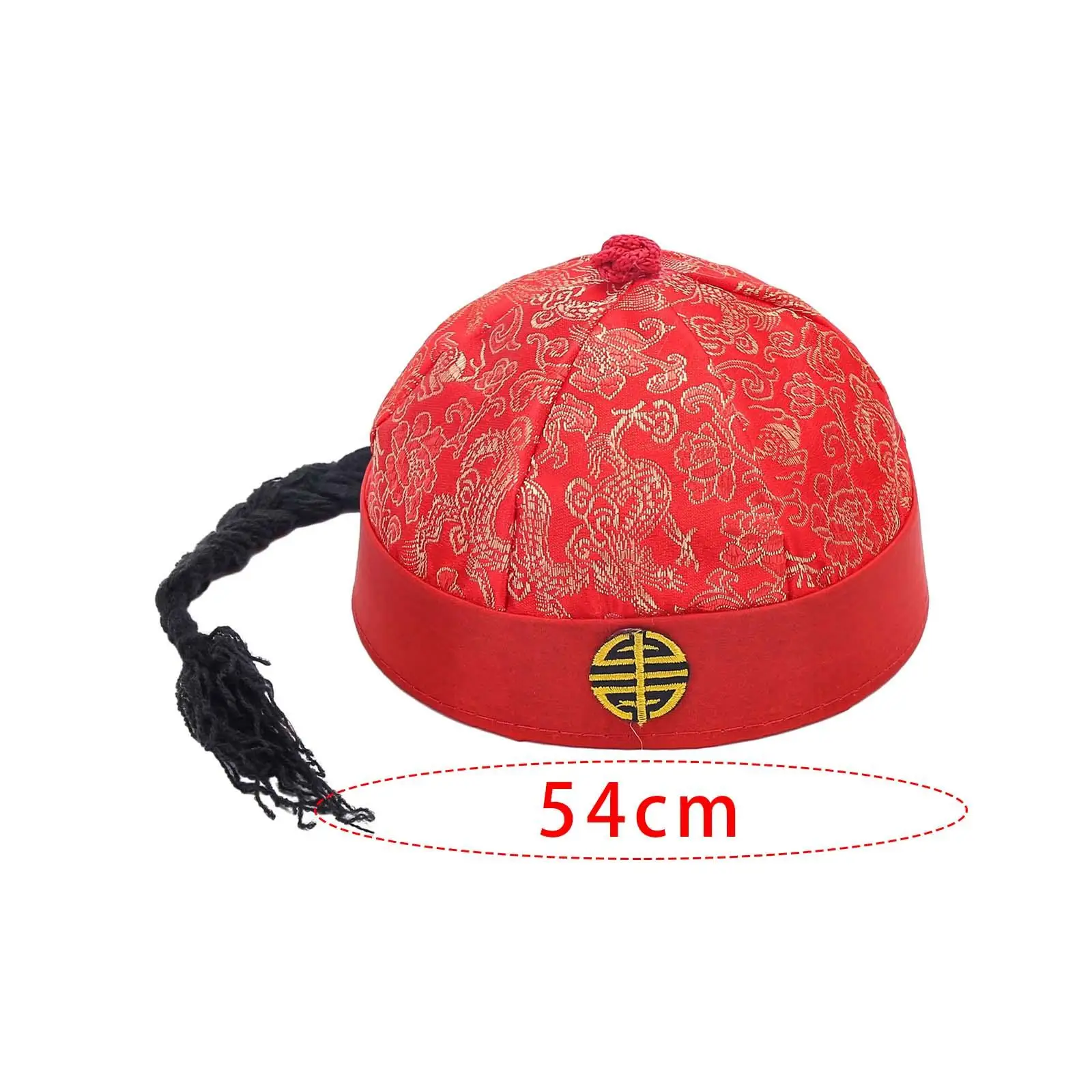 Oriental Hat Chinese Traditional Party Cosplay Emperor Hat for Photography Party Cosplay Dress up