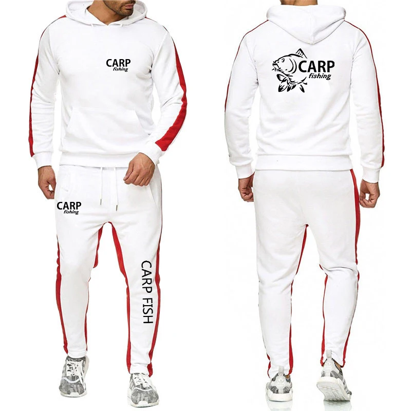 Men's Comfortable Gradient Hoodies Sweatpant Sets