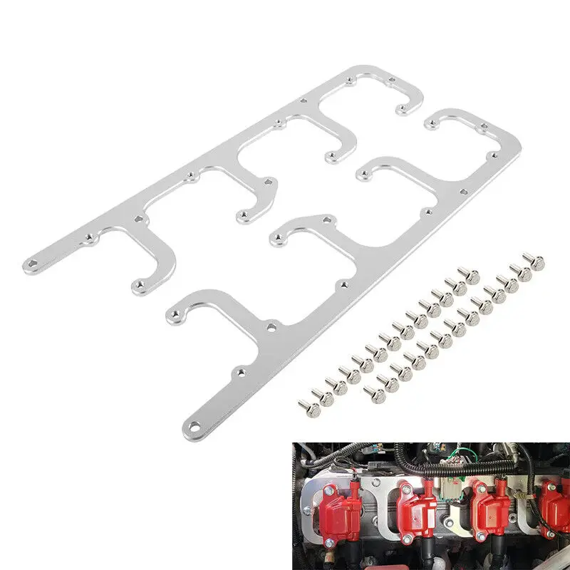 

Квадратные кронштейны для катушки зажигания TM для грузовика 5,3l LS, крышка клапана крепления подходит для 12558693 D514A D510C D581 LSX своп радиатора