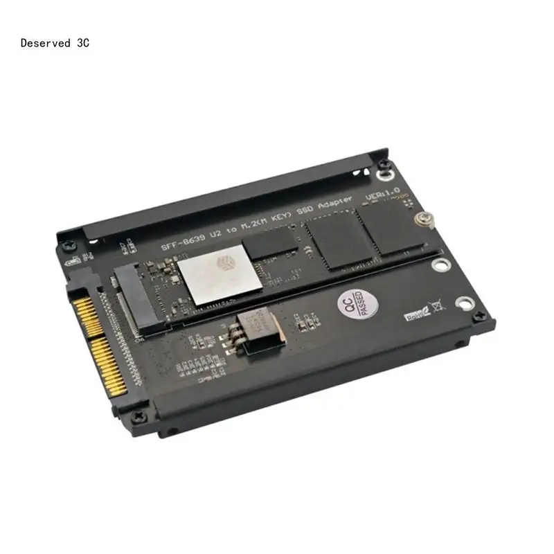

M.2 NVME Key M SSD в SFF-8639 U.2 Адаптер Riser Converter с поддержкой кронштейна рамы 2230 2242 2260 2280 M.2 SSD для ПК