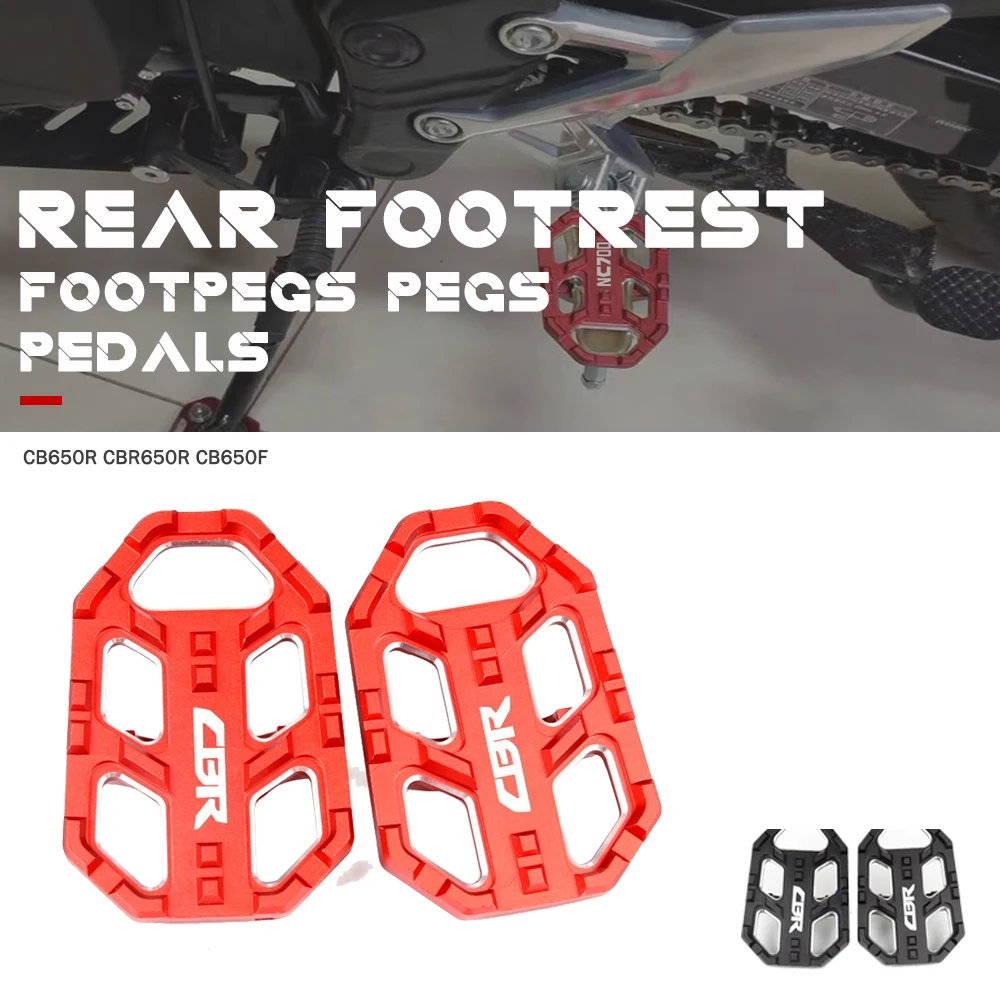 

NEW FOR HONDA NC750X NC750S NC750 S NC 750X 750S Motorcycle Foot Pegs Pedals Rear FootRest Footpegs Set NC 750 X 750 S NC750 X