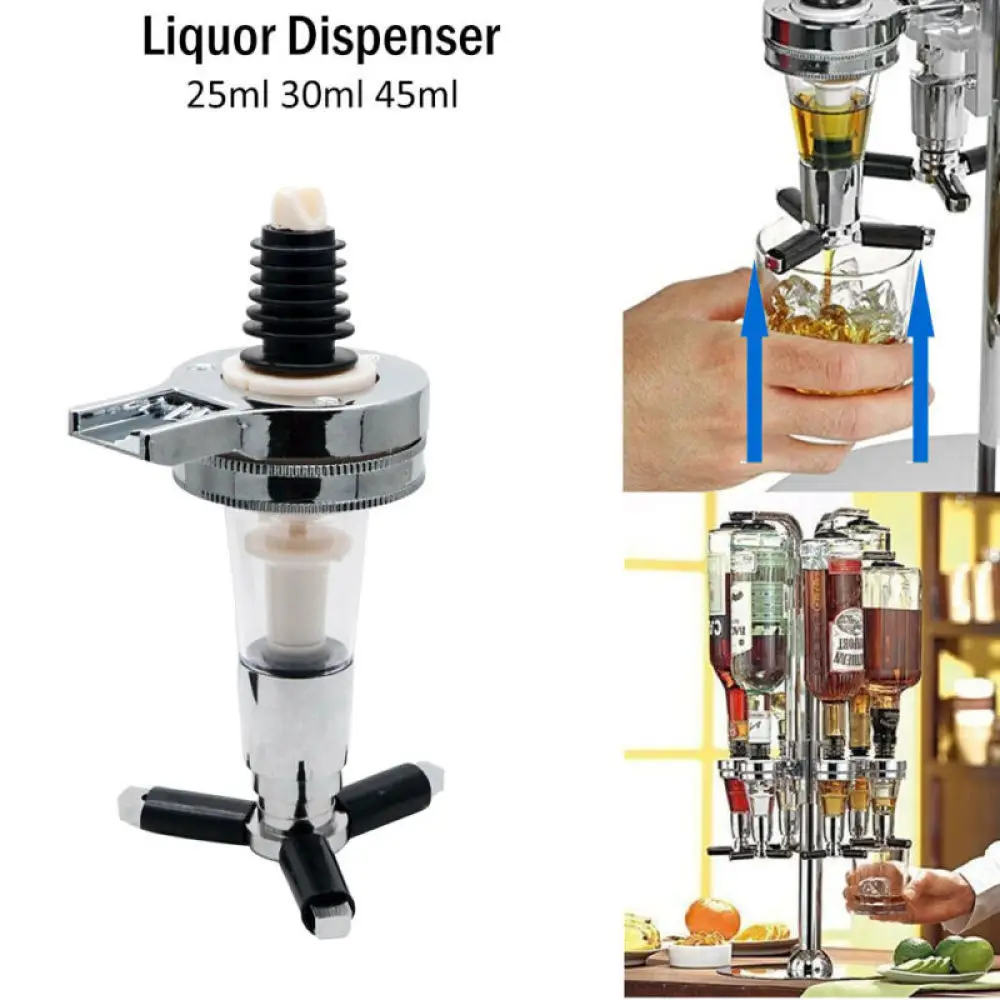 25ML 30ML 45ML Pourer Drink Bottle Dispenser Leak-proof Nozzle Sprayer Wine