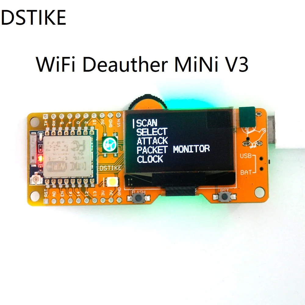 aliexpress.com - DSTIKE WiFi Deauther MiNi V3