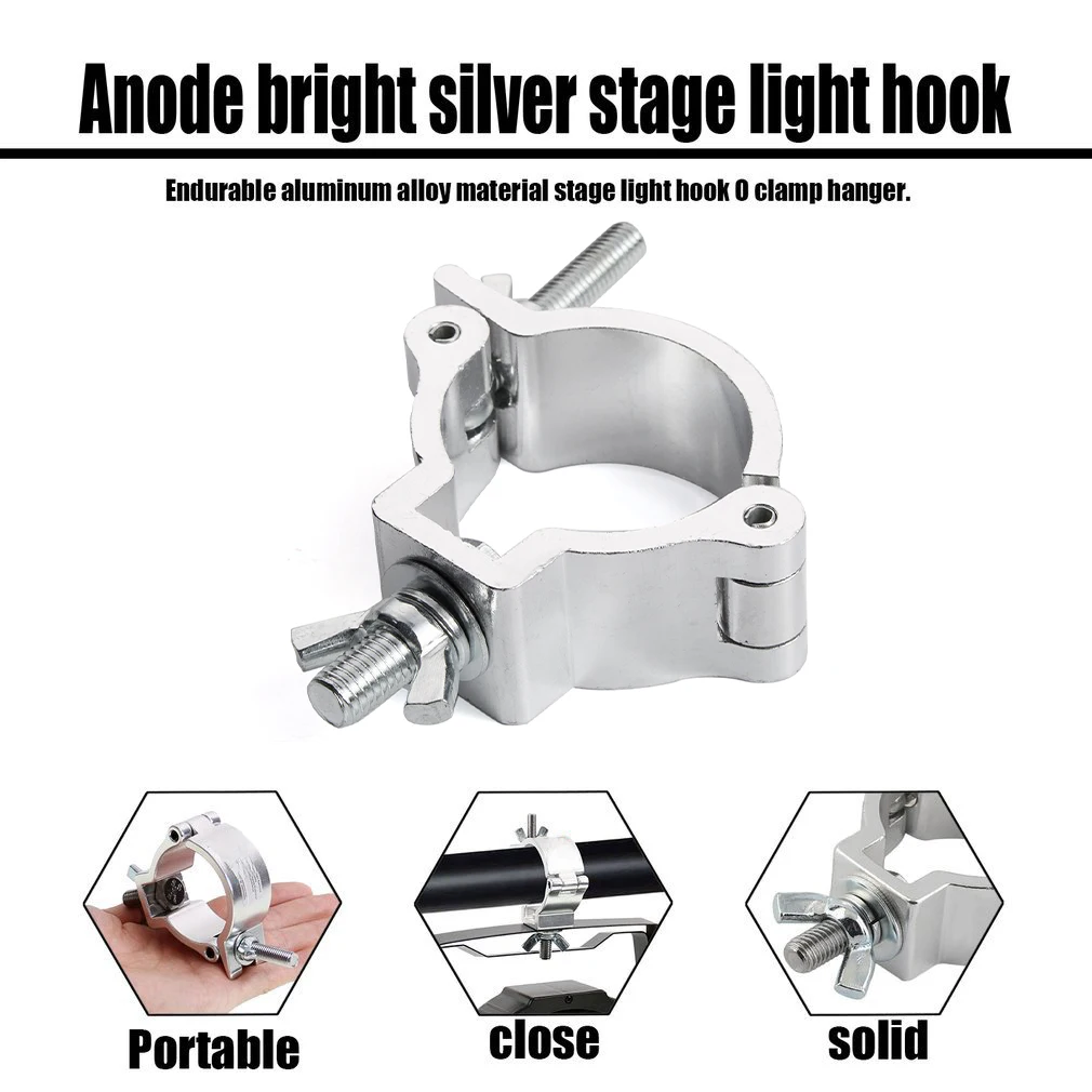 Aluminum Alloy Stage Lights Truss Clamp 1PC For LED Moving Head Beam Spot 48-51mm