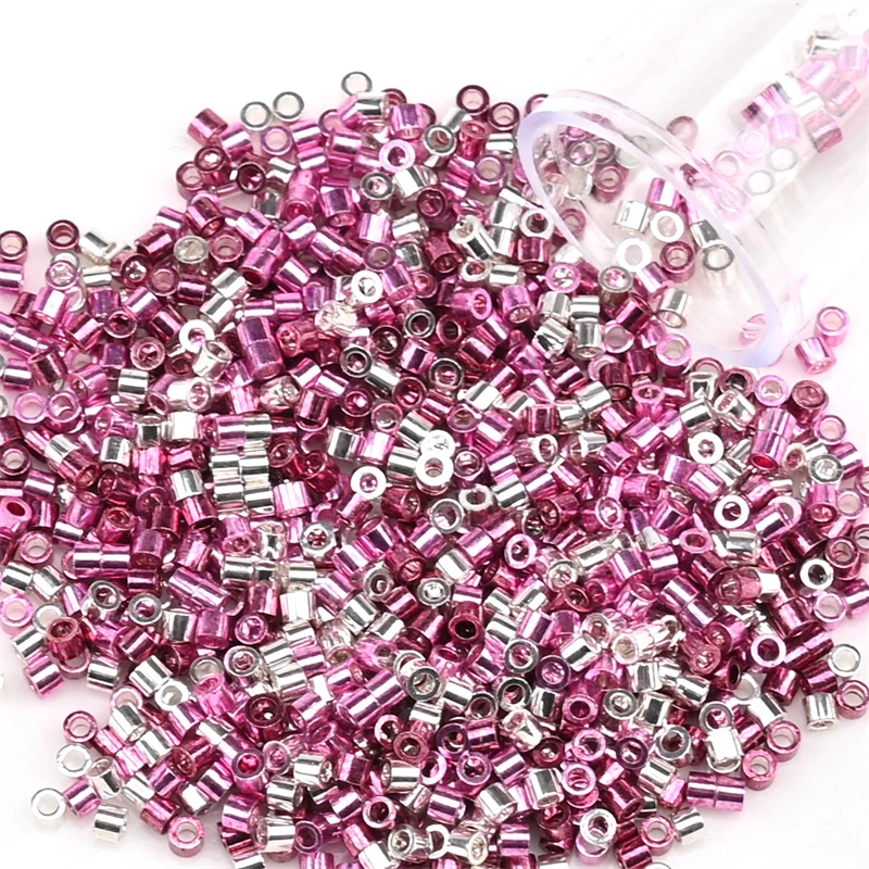 Elegant Metallic Seed Beads in Golden & Silver Tones - 1200pcs