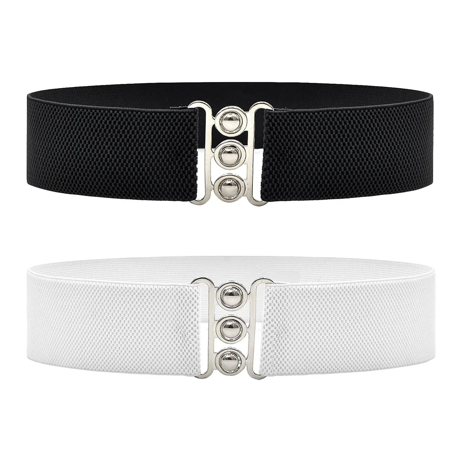 

Women Elastic Waist Belt Portable Buckles Belt for Shopping Dating Festivals