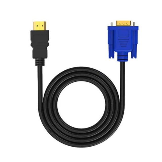 3M/5M/10M Cable HDMI-compatibleTo VGA 1080P HD with Audio Adapter Cable TO  VGA Cable Dropshipping Plug Non-slip Desig Anti-wear - AliExpress