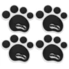 4Pcs Snowboard Deck Pads Snowboard Anti-Slip Cushions Snowboard Anti-Slip Stomp Pads Outdoor Sports Anti-Slip Pads 3