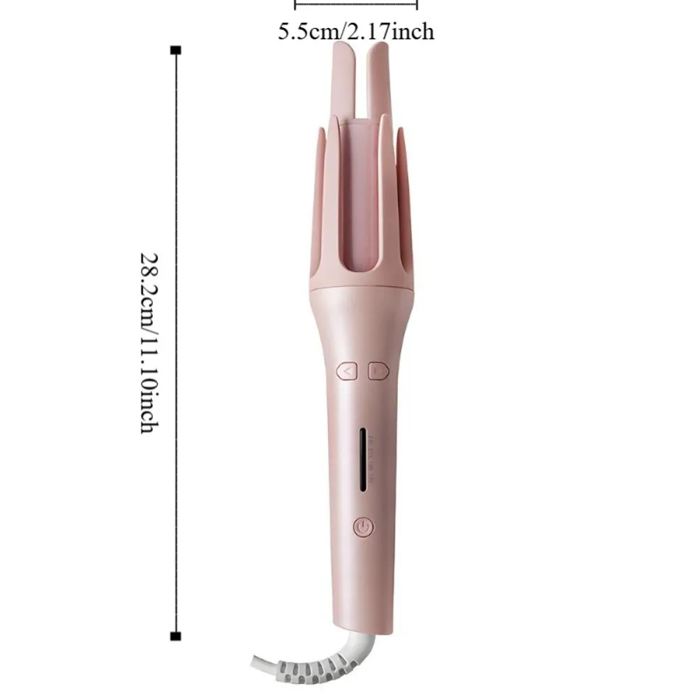 Anti-Scald Automatic Hair Curler 32MM Rotating Curling Iron Non Damaging Hair Adjustable Gear Hair Curling Machine Women