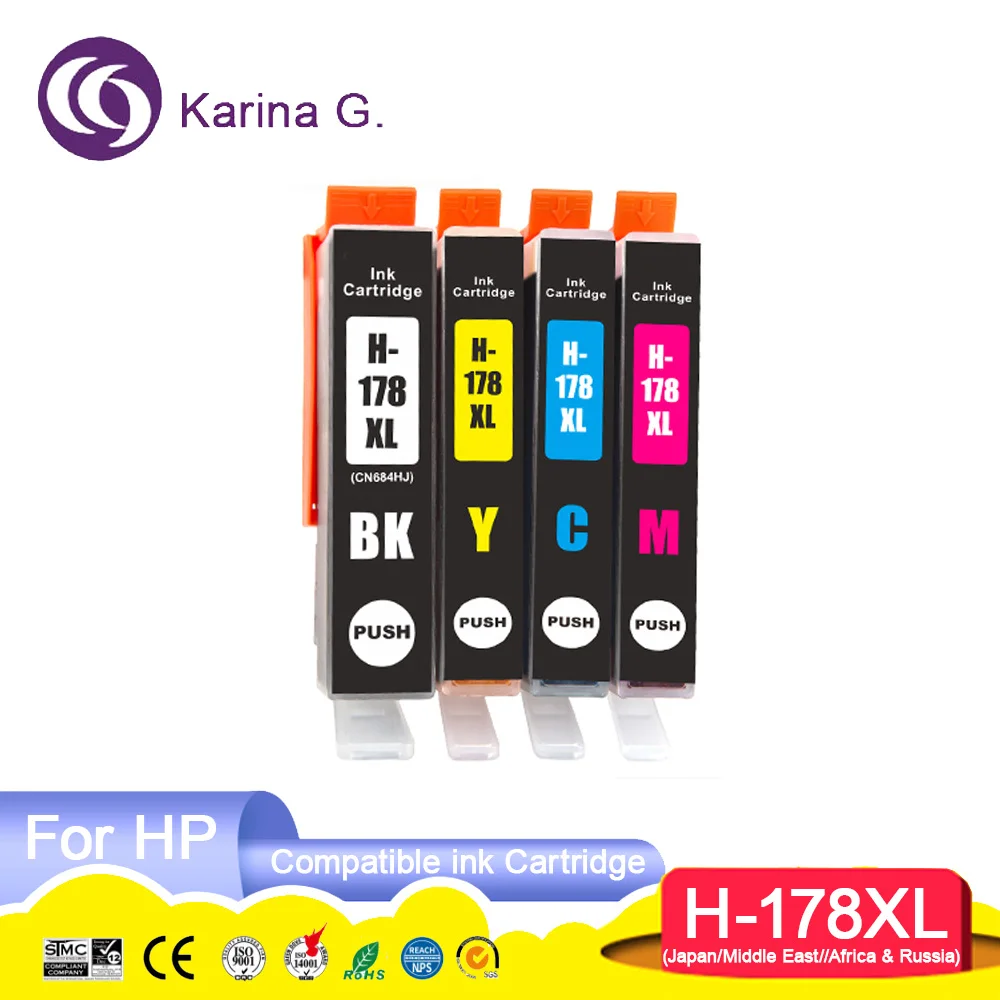 178XL 178 XL Compatible InkJet Ink Cartridge for 178 for  Photosmart B010 5510 6