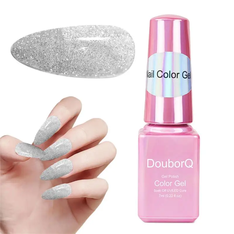 

Gel Polish Reflective Glitter Mermaid 6 Colors Soak Off Gel Nail Polish UV LED Soak Off Nail Polish Home DIY Manicure Nail Salon