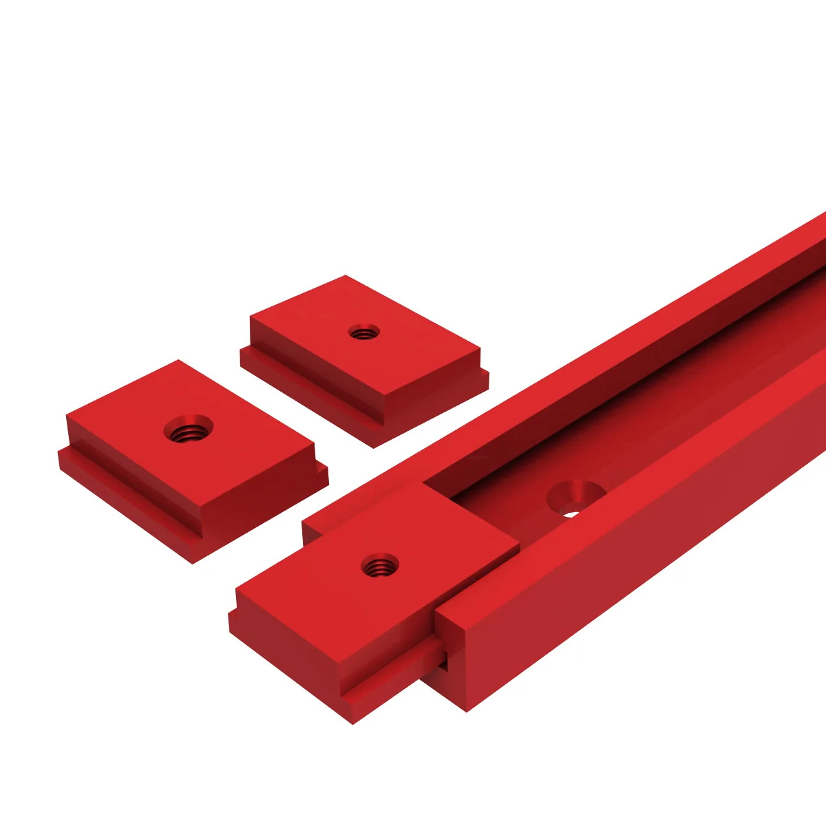 Aluminium 50cm T30 T-track and T-Slider T Slot Miter Track Jig Miter Gauge Guide Chute For Workbench / Saw Router Table Tool