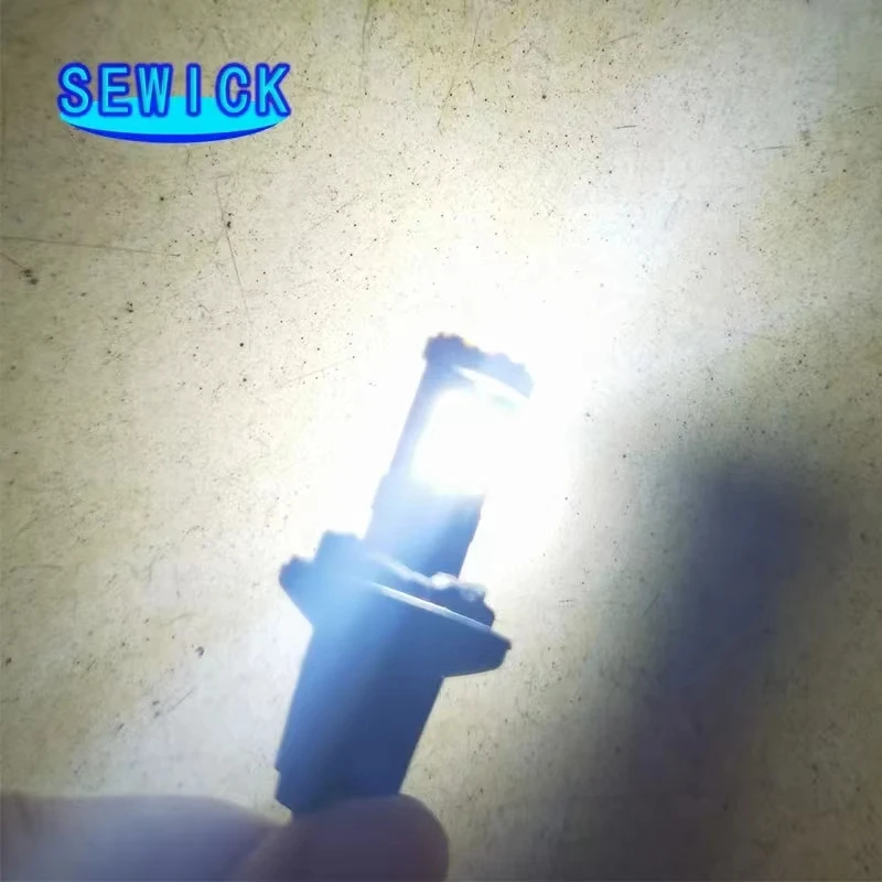 100Pcs T10 CANBUS 12SMD 3030 12V-24V White Car Side Tail