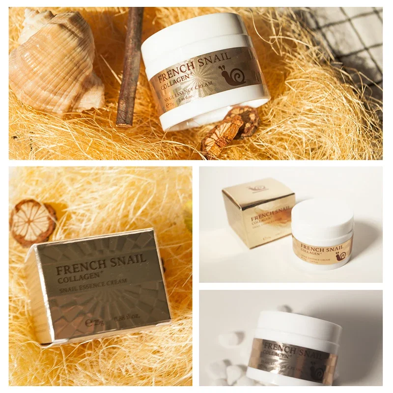 Face cream Snail Collagen Firming Lifting Tender Skin Hyaluronic Acid Facial Day Cream Moisturizer Nourish Korean Cosmetics
