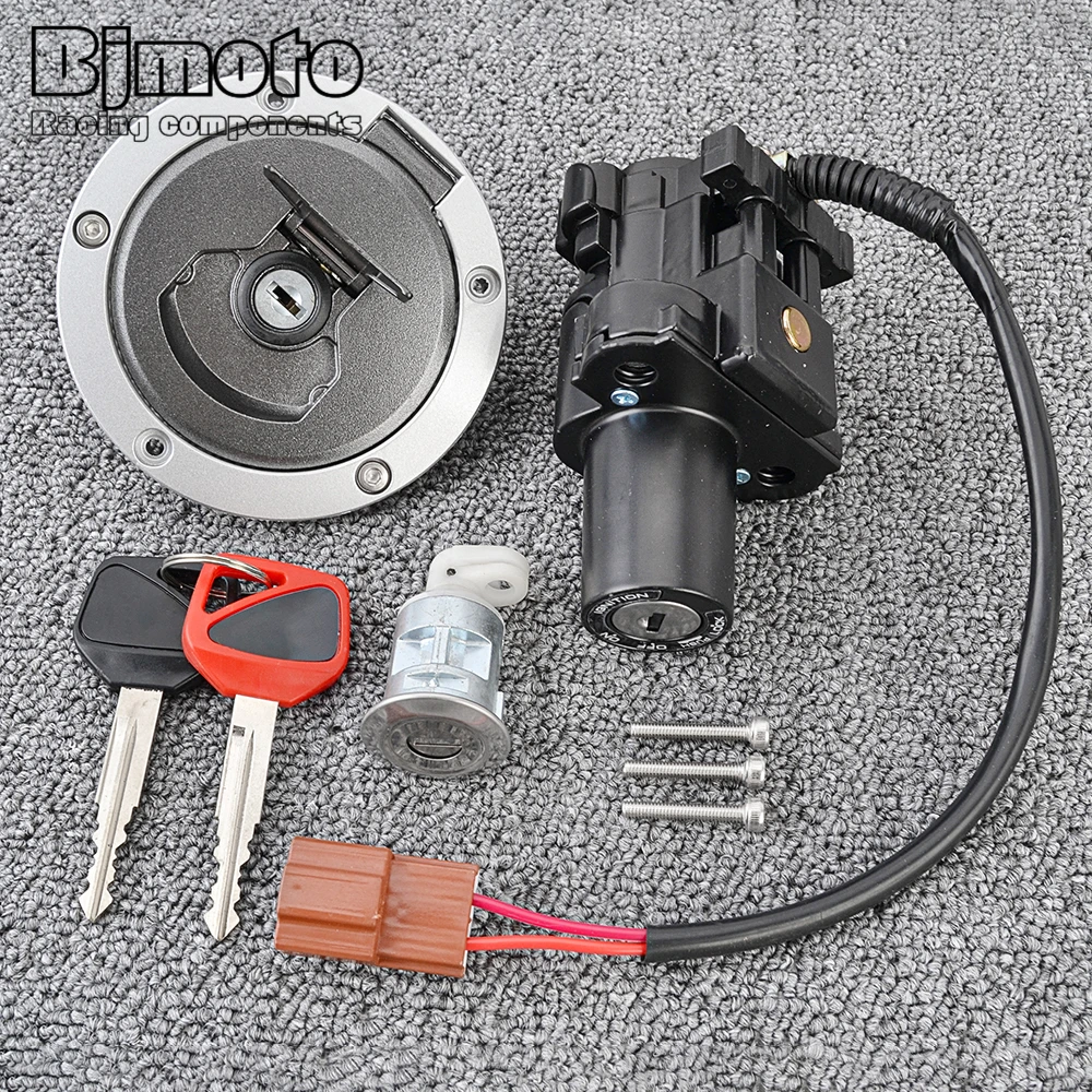 혼다 CB650RA CBR650RA CBR650RA2 AC CB 650 RAC 2024-2025 35010-MKY-LA0용 연료 가스 캡 점화 스위치 시트 잠금 장치(키 포함)