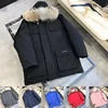 New Canadian Design High Quality 80% White Goose Down Winter Mid Length Couple Wear Jacket Men's And Women's Thickened Warm Coat 1