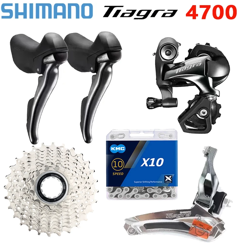 Dérailleur Arrière Shimano Tiagra RD4700 GS 10 Vitesses – 34T – Vélo Route