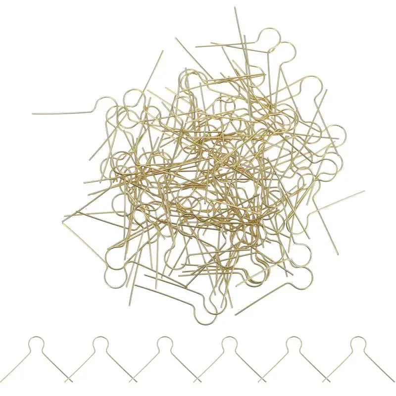 Crochets De Décoration De Noël | Cintres En Métal De 100 Pièces Pour