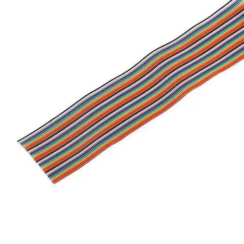 1/3/5Meter 6/8/10/16/18/20/26/34/40P 1.27mm Pitch Color Flat Ribbon Cable Rainbow DuPont Wire For IDC 2.54mm FC Connector - Image 4