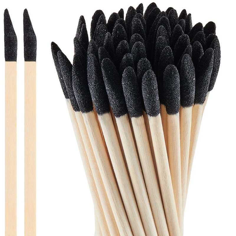 

50 Pack Fine Detailing Sanding Sticks 280 Grit Matchsticks Sanding Twigs Sanding Sticks For Plastic Models Wood Hobby