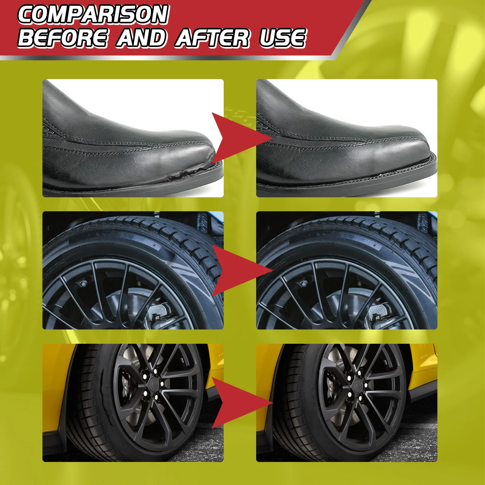 Description Picture 3 of item480S Car Adhesives Tire Repair Glue Black Super Glue Car Rubber Repair Tire Sealer Window Speaker Seal Tire Repair Glue