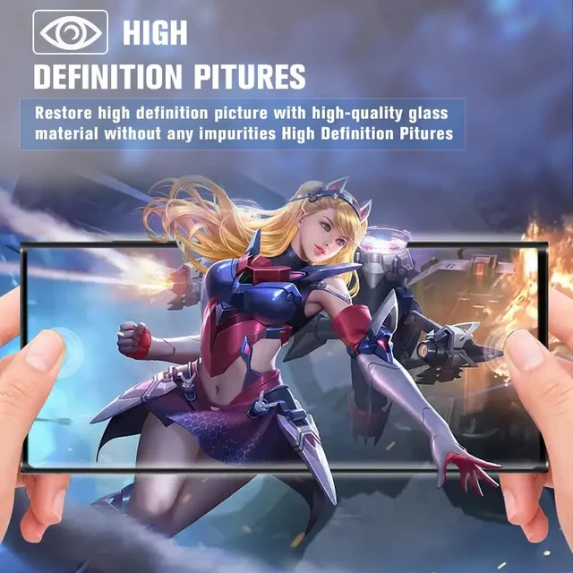 삼성 Galaxy S 및 A 시리즈 스마트폰을 위한 맞춤형 강화 유리 화면 보호기