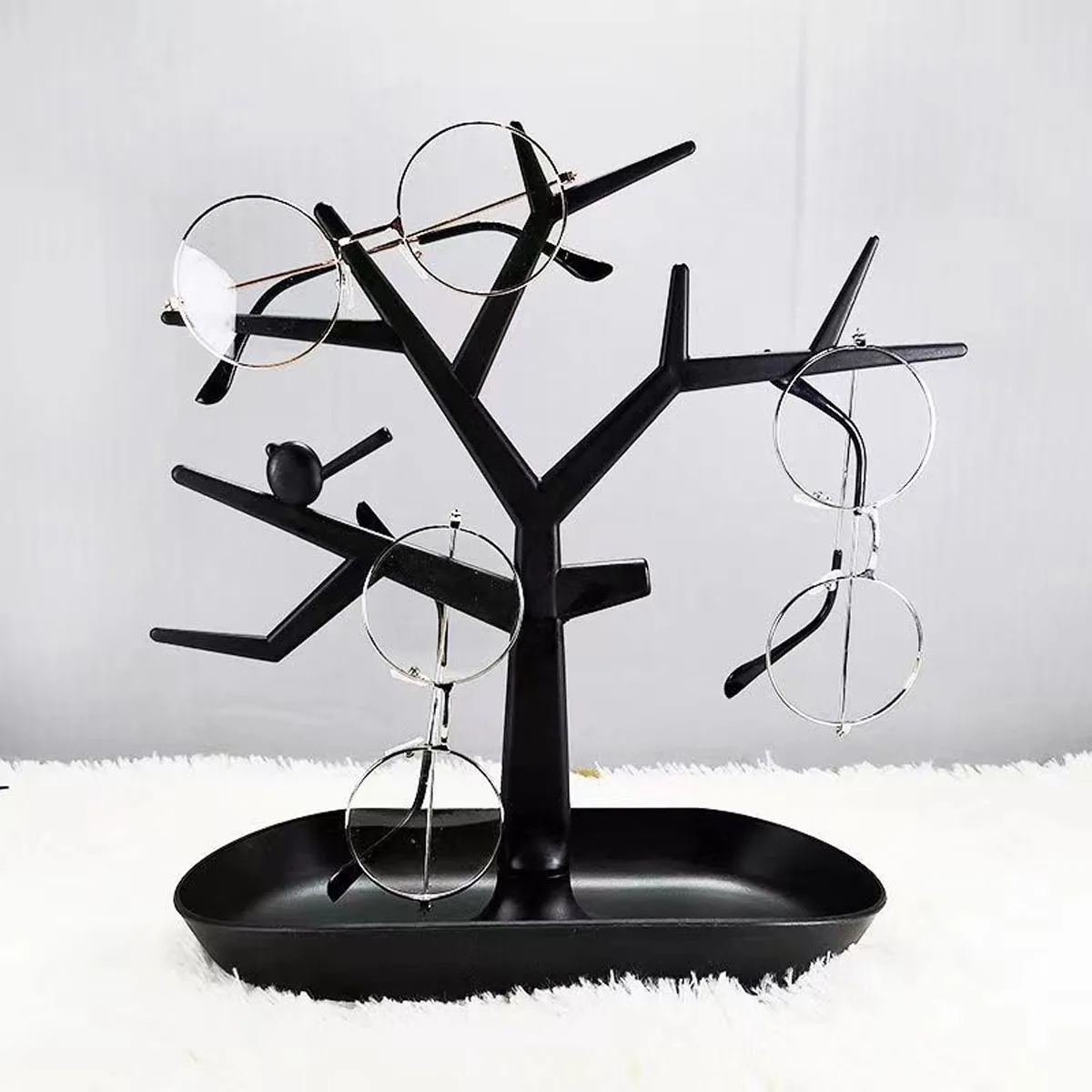 1pc-Tree Hanger Creative Necklace Jewelry Necklace Bracelet Jewelry Display Rack Creative Earrings Ring Storage Rack