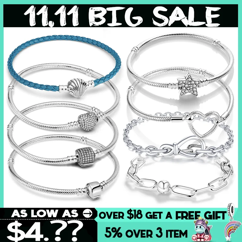 Pulsera Plata 925 Para Mujer Y Hombre - Ajustable, Hecha A Mano, Diseño Anudado, Regalo Para Parejas