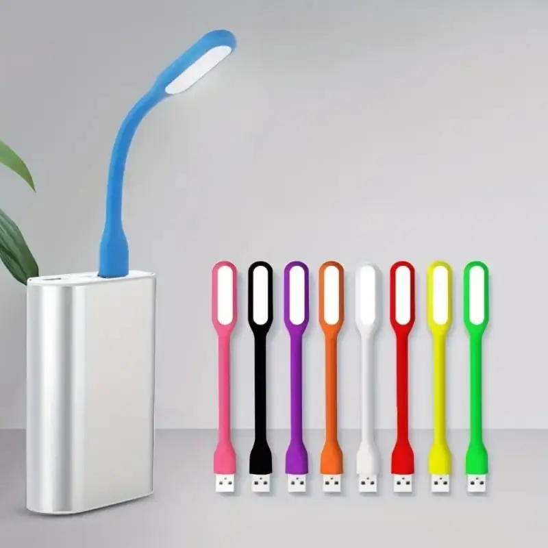 1PC Mini USB LED reading lamp, Portable book lamp, camping night lights, Led Energy Saving Light, notebook computer,Random Color