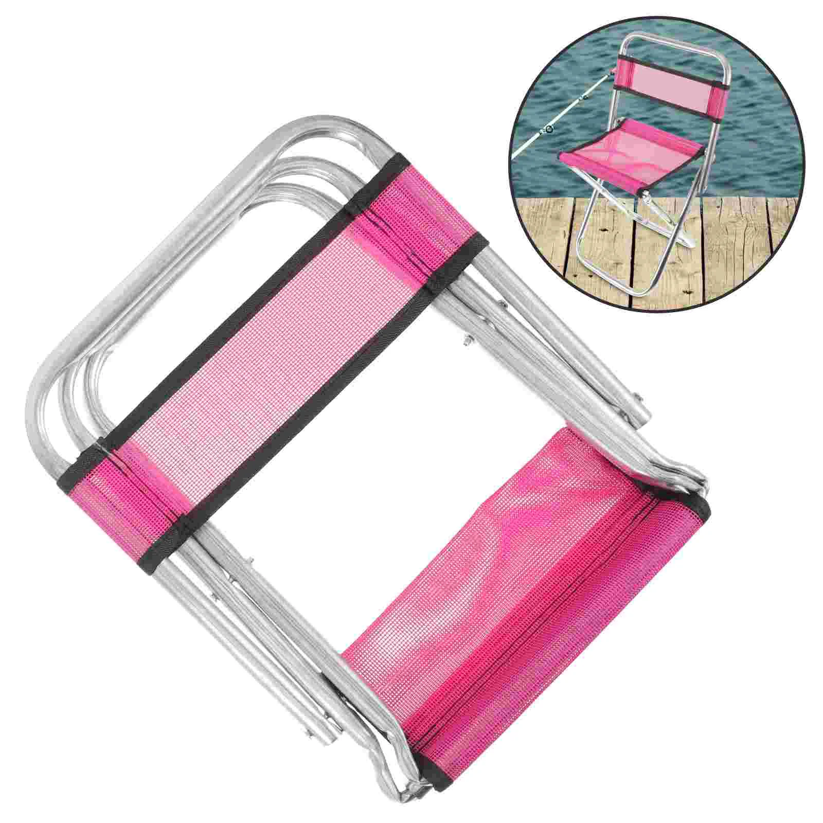 

Retractable Travel Folding Chair Camping Chairs for Adults Heavy Duty Small Compact Telescopic Stool Portable Lawn