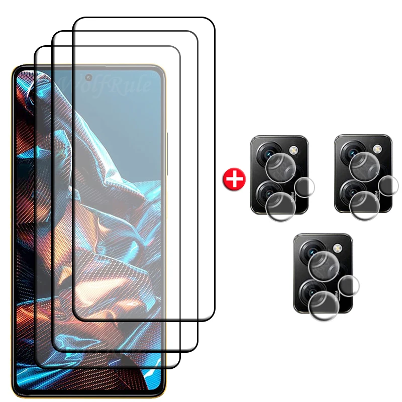 GOKEN Vetro Sfumato Cover per Xiaomi Poco X5 PRO 5G, Cover con