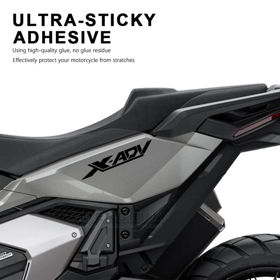3D Heel Protection Stickers For Honda X-Adv 2017-2020 - Compatible Scooter Motorcycle Decals - Labelbike Italy