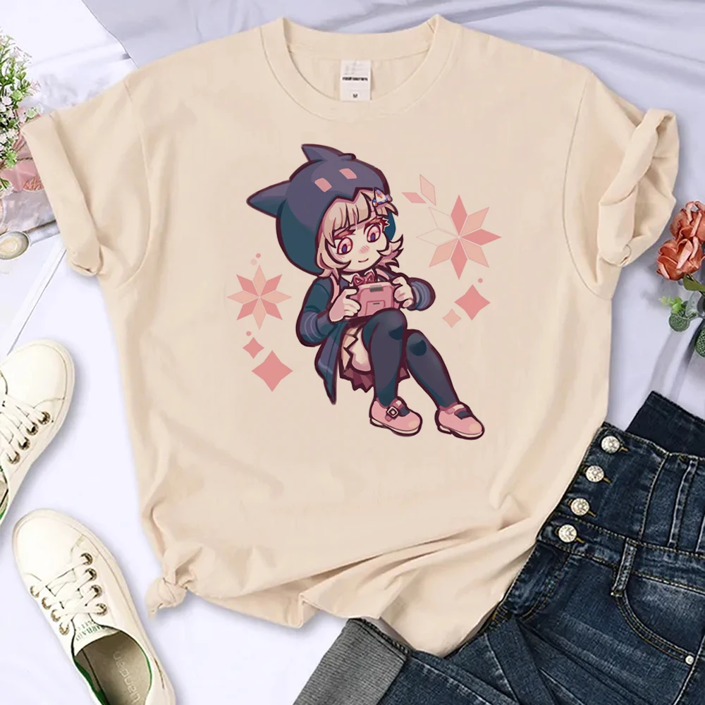 

Danganronpa top women Japanese t-shirts girl manga funny clothing