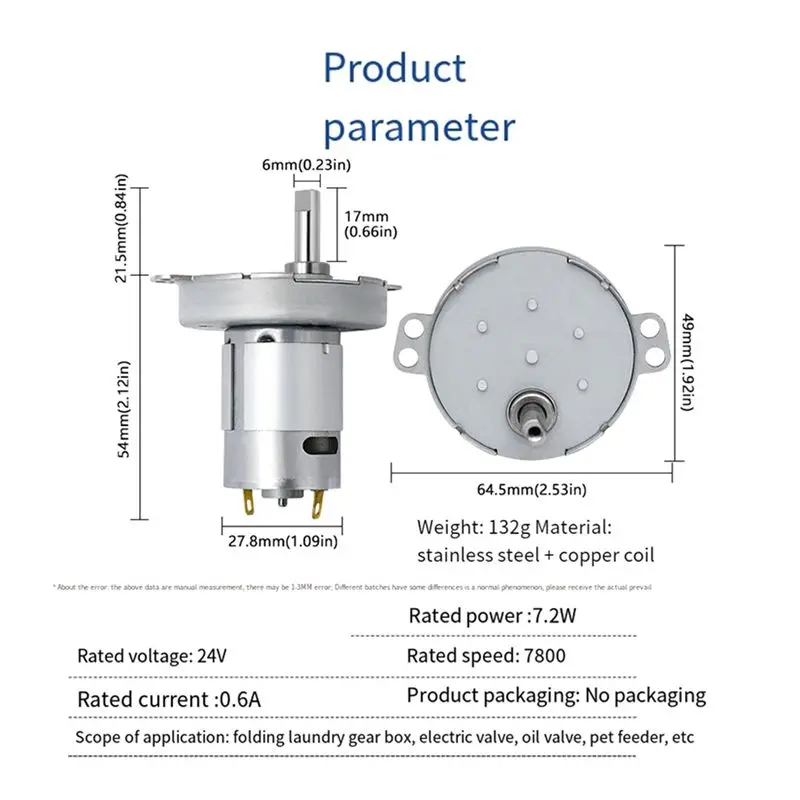 AUAU-Convenient JS50 기어 모터 JS50 와셔 모터 감속 기어 모터 조용하고 안정적인 세탁 경험을 제공합니다.