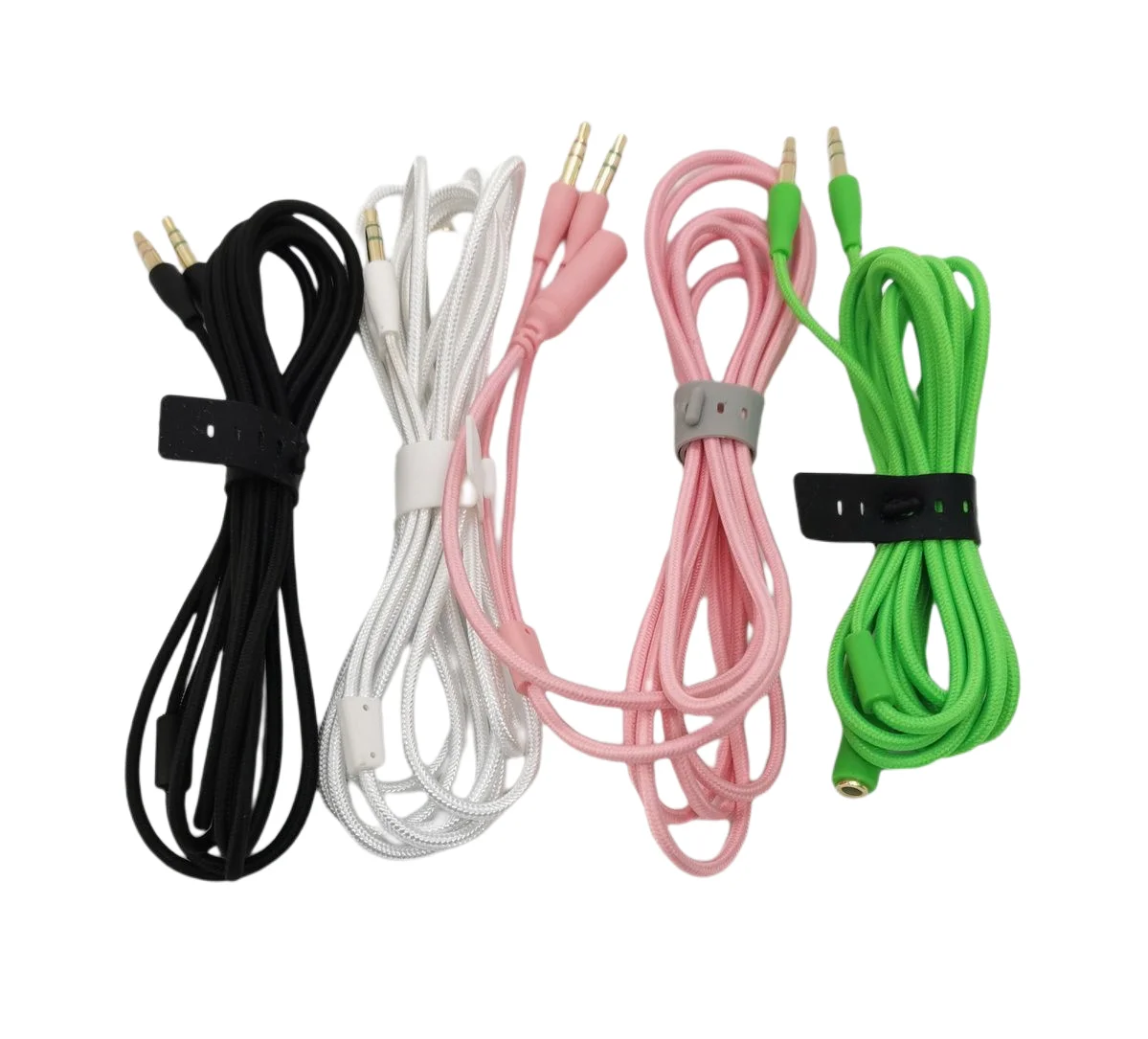 Earphone Audio Cable Headphone Adapter Splitter Headset Microphone For ...