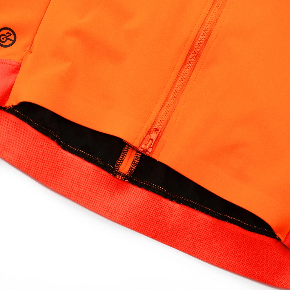 YKYW Men Windproof Waterproof Long Sleeve Cycling Jacket MTB Bike Coat Bicycle Sports Windbreaker Double Zipper Cycling Jersey
